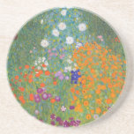 Gustav Klimt // Bauerngarten // Farm Garden Coaster<br><div class="desc">Gustav Klimt // Bauerngarten // Farm Garden</div>