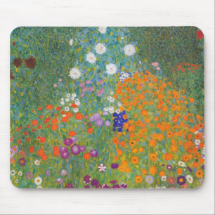 Gustav Klimt // Bauerngarten // Farm Garden Mouse Mat