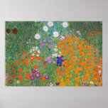 Gustav Klimt // Bauerngarten // Farm Garden Poster<br><div class="desc">The famous work of artist Gustav Klimt.</div>