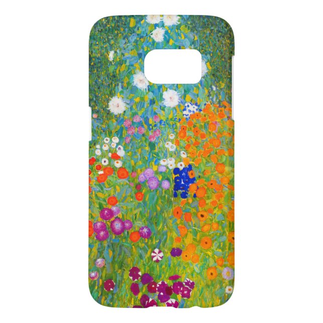Gustav Klimt Bauerngarten Flower Garden Fine Art Case-Mate Samsung Galaxy Case (Back)
