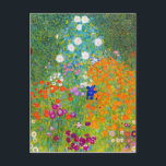 Gustav Klimt Bauerngarten Flower Garden Fine Art Postcard<br><div class="desc">Gustav Klimt Bauerngarten Flower Garden Fine Art Postcard</div>