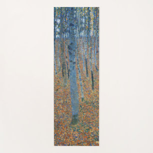 Gustav Klimt Beech Forest Vintage Fine Art Yoga Mat