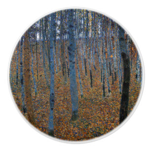 Gustav Klimt - Beech Grove I Ceramic Knob