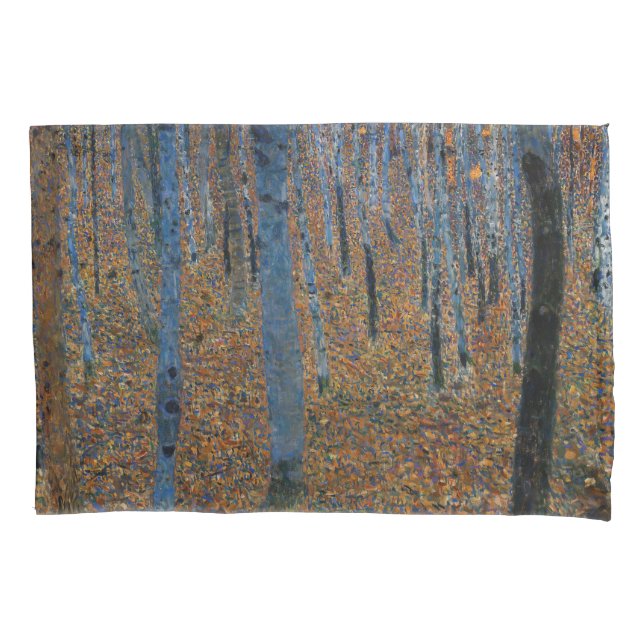 Gustav Klimt - Beech Grove I Pillowcase (Front)