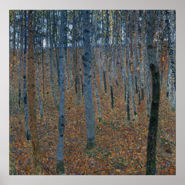 Gustav Klimt - Beech Grove I Poster (Front)