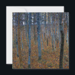 Gustav Klimt - Beech Grove I Thank You Card<br><div class="desc">Beech Grove I - Gustav Klimt,  Oil on Canvas,  1902</div>