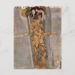 Gustav Klimt ~ Beethovenfries  Postcard