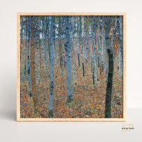 Gustav Klimt Birch Forest I Home Decor Art Print