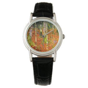 Gustav Klimt Birch Trees Watch