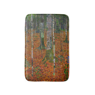 Gustav Klimt - Birch Wood Bath Mat