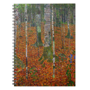 Gustav Klimt - Birch Wood Notebook