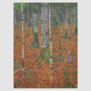 Gustav Klimt - Birch Wood Tissue Paper