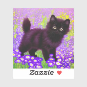 Gustav Klimt Black Kitten