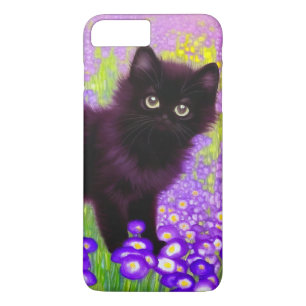 Gustav Klimt Black Kitten iPhone 8 Plus/7 Plus Case