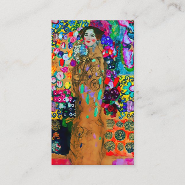 Gustav Klimt ~ Business Card (Front)