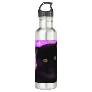 Gustav Klimt Cat 710 Ml Water Bottle
