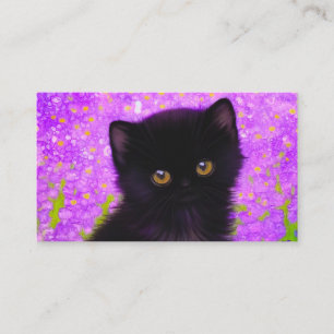 Gustav Klimt Cat Enclosure Card