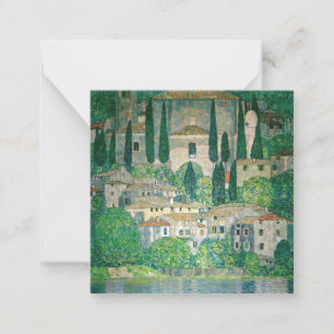 Gustav Klimt - Church in Cassone Card