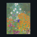 Gustav Klimt Cottage Garden Painting  Postcard<br><div class="desc">Cottage Garden Painting by Gustav Klimt - Postcard</div>