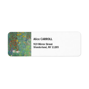 Gustav Klimt - Country Garden with Sunflowers