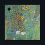 Gustav Klimt - Country Garden with Sunflowers Favour Tags<br><div class="desc">Country Garden with Sunflowers / Farm Garden with Sunflowers - Gustav Klimt in 1905-1906</div>