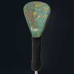 Gustav Klimt - Country Garden with Sunflowers Golf Head Cover<br><div class="desc">Country Garden with Sunflowers / Farm Garden with Sunflowers - Gustav Klimt in 1905-1906</div>