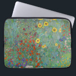 Gustav Klimt - Country Garden with Sunflowers Laptop Sleeve<br><div class="desc">Country Garden with Sunflowers / Farm Garden with Sunflowers - Gustav Klimt in 1905-1906</div>