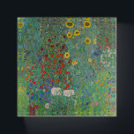 Gustav Klimt - Country Garden with Sunflowers Paperweight<br><div class="desc">Country Garden with Sunflowers / Farm Garden with Sunflowers - Gustav Klimt in 1905-1906</div>