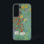 Gustav Klimt - Country Garden with Sunflowers Samsung Galaxy Case<br><div class="desc">Country Garden with Sunflowers / Farm Garden with Sunflowers - Gustav Klimt in 1905-1906</div>