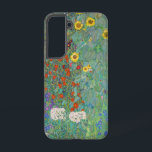 Gustav Klimt - Country Garden with Sunflowers Samsung Galaxy Case<br><div class="desc">Country Garden with Sunflowers / Farm Garden with Sunflowers - Gustav Klimt in 1905-1906</div>
