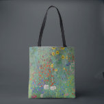 Gustav Klimt - Country Garden with Sunflowers Tote Bag<br><div class="desc">Country Garden with Sunflowers / Farm Garden with Sunflowers - Gustav Klimt in 1905-1906</div>