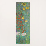 Gustav Klimt - Country Garden with Sunflowers Yoga Mat<br><div class="desc">Country Garden with Sunflowers / Farm Garden with Sunflowers - Gustav Klimt in 1905-1906</div>