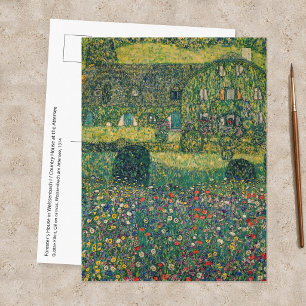 Gustav Klimt - Country House by the Attersee Postcard