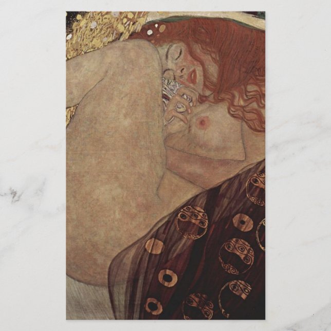 Gustav Klimt  - Danae - Beautiful Artwork (Front)