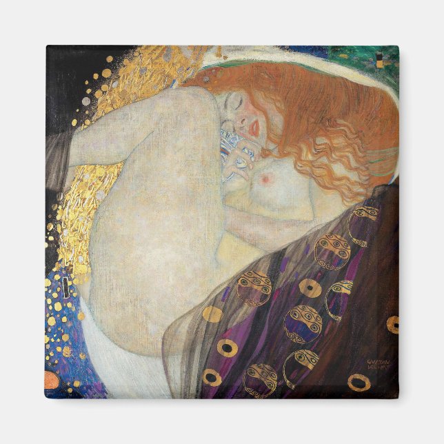 Gustav Klimt - Danae Magnet (Front)