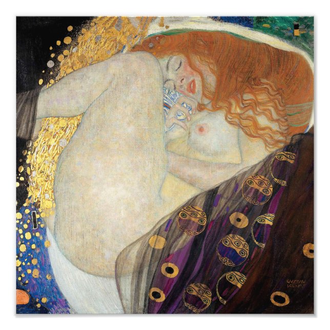 Gustav Klimt - Danae Photo Print (Front)