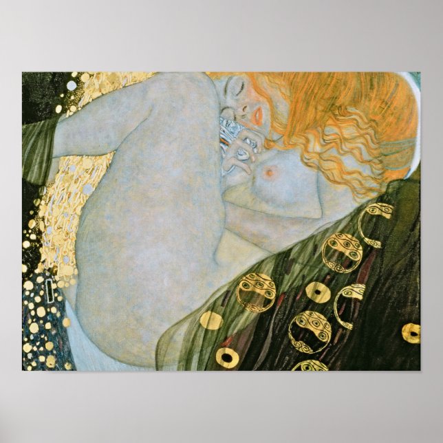 Gustav Klimt - Danae Poster (Front)