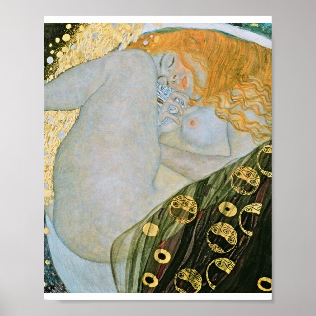 Gustav Klimt - Danae Poster (Front)