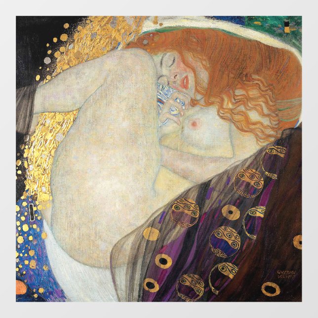 Gustav Klimt - Danae Window Cling (Sheet)