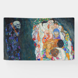 Gustav Klimt - Death and Life Banner