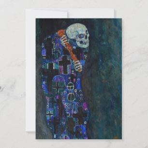 Gustav Klimt - Death and Life Invitation