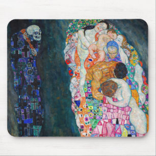 Gustav Klimt - Death and Life Mouse Mat