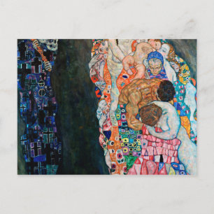 Gustav Klimt - Death And Life Postcard