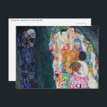 Gustav Klimt - Death and Life Postcard<br><div class="desc">Death and Life - Gustav Klimt,  Oil on Canvas,  1910-1915</div>