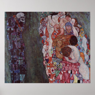 Gustav Klimt - Death and Life Poster