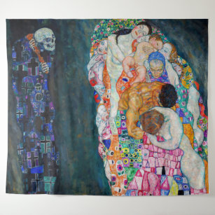 Gustav Klimt - Death and Life Tapestry