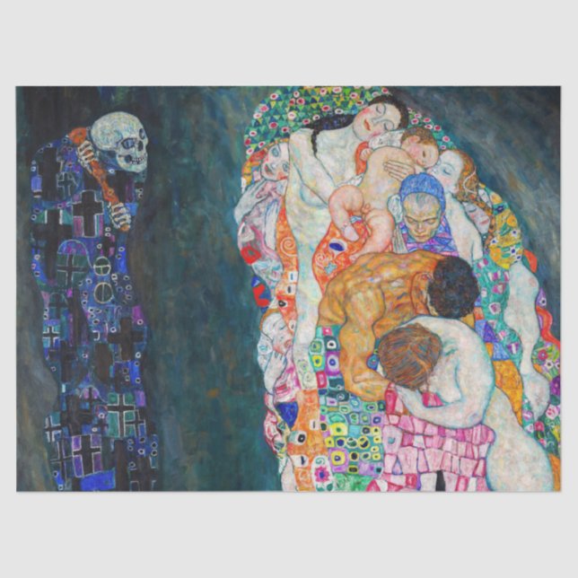 Gustav Klimt - Death and Life Tissue Paper (Front)