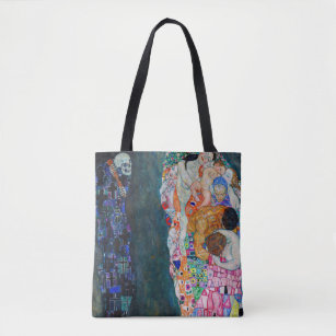 Gustav Klimt - Death and Life Tote Bag
