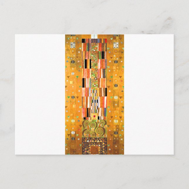 Gustav Klimt End of the Wall Postcard (Front)