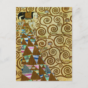 Gustav Klimt Expectation Postcard